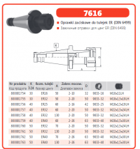 Патрон цанговый 7626-40-ER32-70